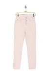 7 For All Mankind Gwenevere High Waist Ankle Jeans In Peony Pink