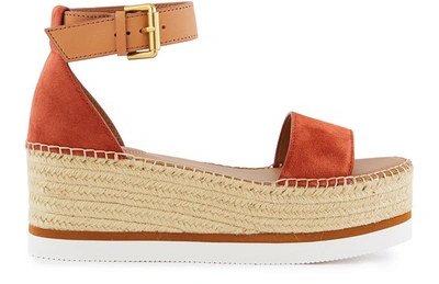 See By Chloé Glyn Espadrilles In Suede Rustico