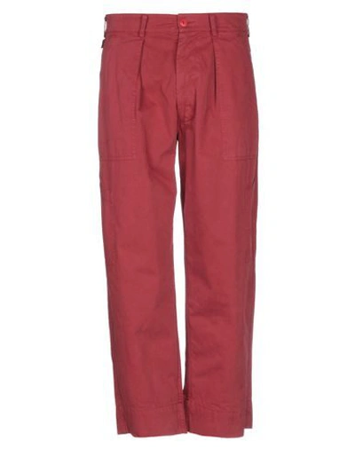 East Harbour Surplus Casual Pants In Red