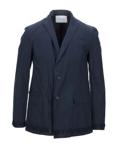 Aglini Suit Jackets In Dark Blue