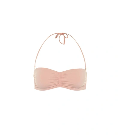Stella Mccartney Bandeau Bikini Top In Pink