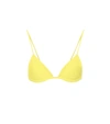 Jade Swim Via String Bikini Top In Canary