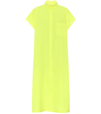 balenciaga neon dress Balenciaga Women's Structured A Line Dress