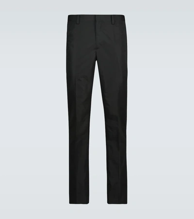 Undercover Slim-fit Technical Fabric Pants In Black