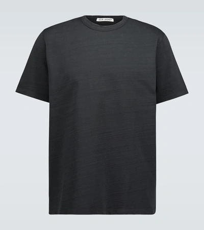 Our Legacy New Box Cotton T-shirt In Black