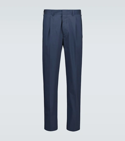 Thegigi Tonga Technical Fabric Suit Pants In Blue