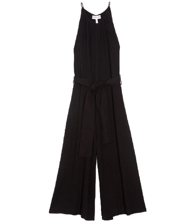 Apiece Apart Sleeveless Isla Jumpsuit In Black In Multi