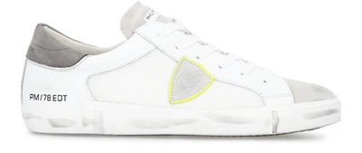 Philippe Model Sneaker Uomo Prsx Low Bianco Argento in White for Men | Lyst