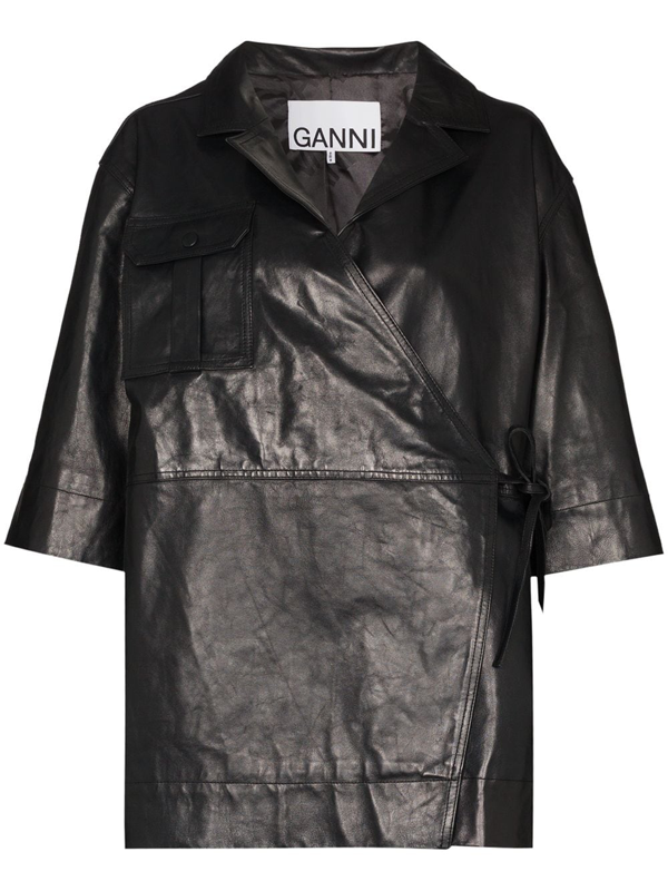 black wrap jacket