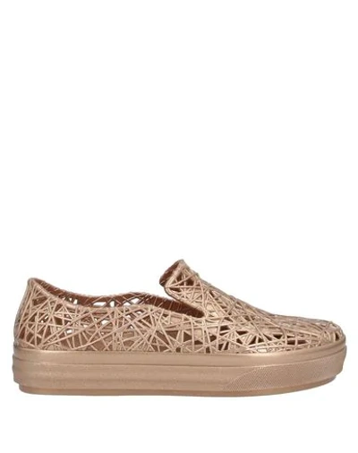 Melissa Sneakers In Gold