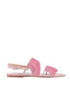 Polly Plume Sandals In Pink