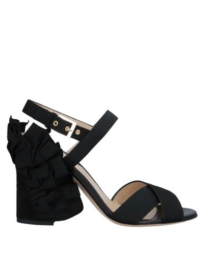 Etro Sandals In Black