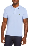 Lacoste Slim Fit Pique Polo In Purpy