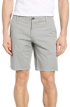 Rodd & Gunn The Peaks Cotton-blend Over-dyed Classic Fit Shorts In Stone