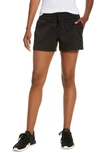 The North Face Aphrodite Motion Water Repellent Shorts In Tnf Black