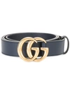 Gucci Interlocking Gg Buckle Belt In Blue