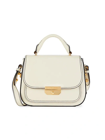Marc Jacobs Mini Rider Top Handle Bag In Marshmallow