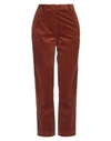 Aspesi Casual Pants In Rust