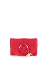 See By Chloé Hana Compact Wallet In Red