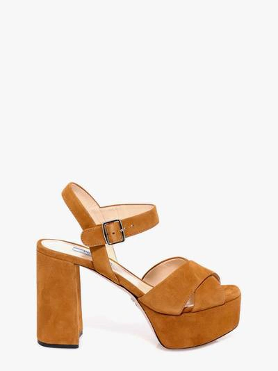 Prada Sandal In Brown