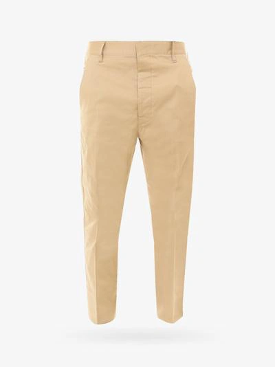 Dsquared2 Brad Fit Trousers In Beige