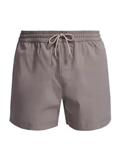 Brunello Cucinelli Men's Swim Trunks In Green