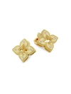 Roberto Coin Women's Petite Venetian 18k Yellow Gold & Diamond Stud Earrings