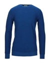 Paolo Pecora Sweaters In Blue