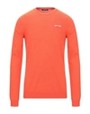 Roberto Cavalli Sport Sweaters In Orange