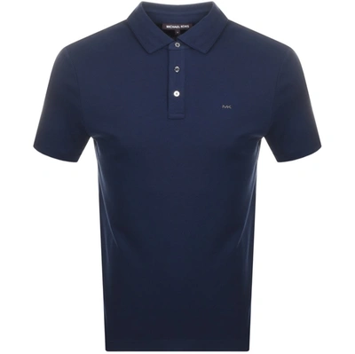 Michael Kors Elvis Polo Shirts In Navy
