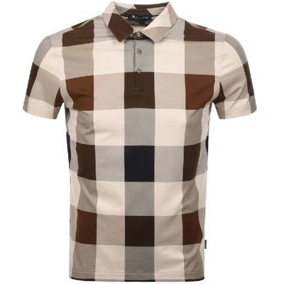 Aquascutum Cody Polo T Shirt Brown