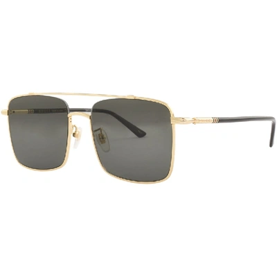 Gucci Gg0610sk 001 Aviator Sunglasses Gold