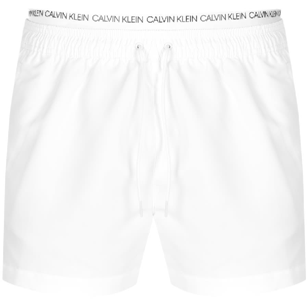 calvin klein grey swim shorts