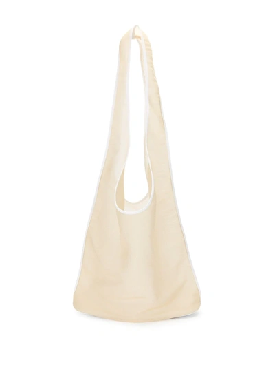 The Row Bag 'sack Bindle' Made Of Mesh Beige In Neutrals