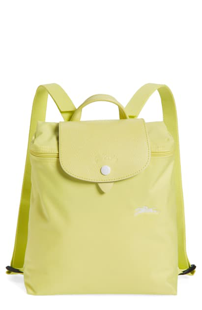 longchamp le pliage large yellow