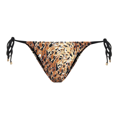 Tropic Of C Praia Bikini Bottoms In Brown