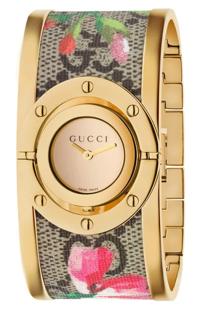Gucci Twirl Bracelet Watch, 23.5mm In Multi