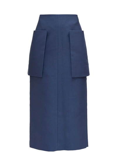 【in a row】Glossy pocket skirt A-Line Wrap Mini Skirt – EVISU