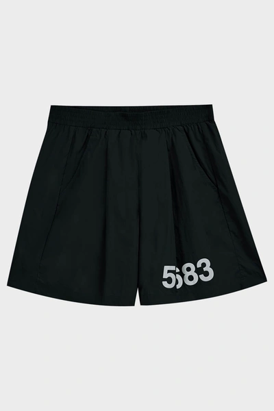 Wc X Hummel Hustler Shorts In Black