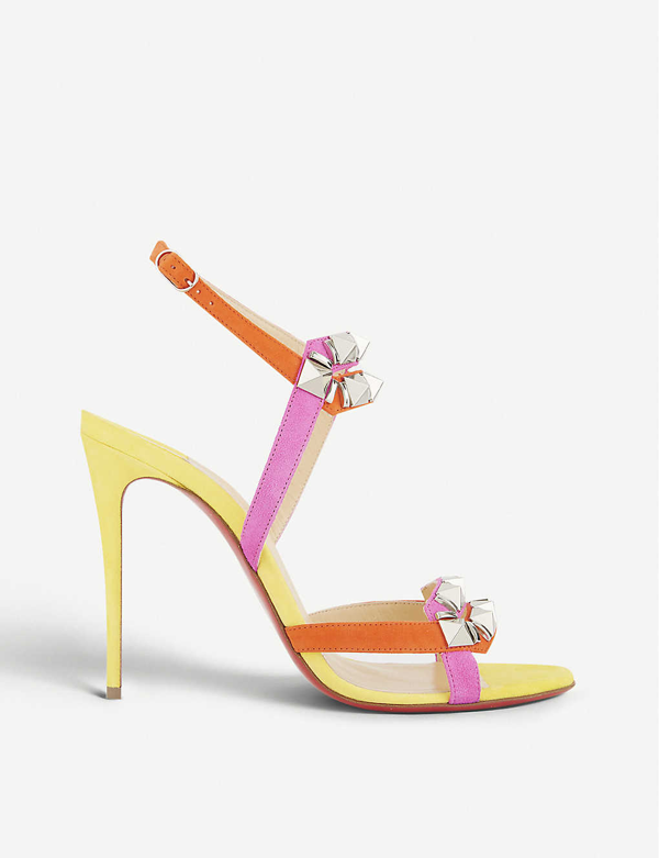 christian louboutin multicolor heels
