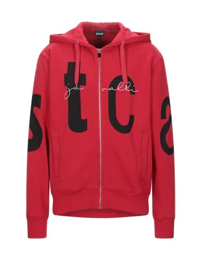 Just Cavalli Sweatshirts In Red