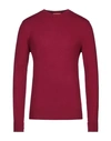 Ballantyne Sweaters In Garnet