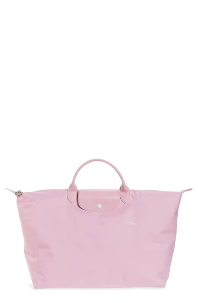 Longchamp Le Pliage Club Small Shoulder Tote In Pink