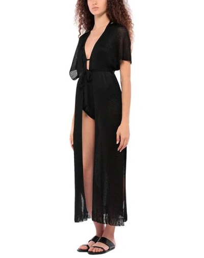 Mimì À La Mer Cover-up Dress In Black