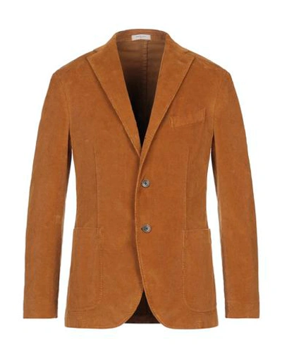 Boglioli Suit Jackets In Camel