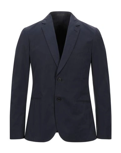 Paul Smith Suit Jackets In Dark Blue
