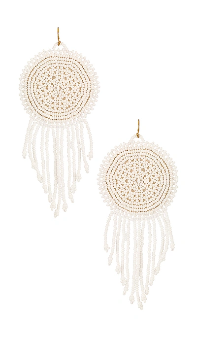 Casa Clara Sophie Earring In White