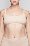 Skims Fits Everybody Scoop Neck Bralette In Sand