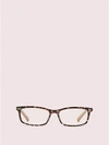 Kate Spade Jodie Readers With Blue-light Filters In Havana/glitter