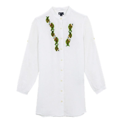 Vilebrequin Shirt Dress In White